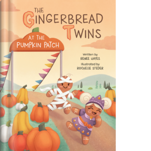 the-gingerbread-twins-at-the-pumpkin-patch-renee-hayes
