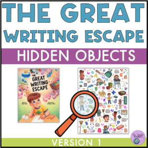 The Great Writing Escape Hidden Objects